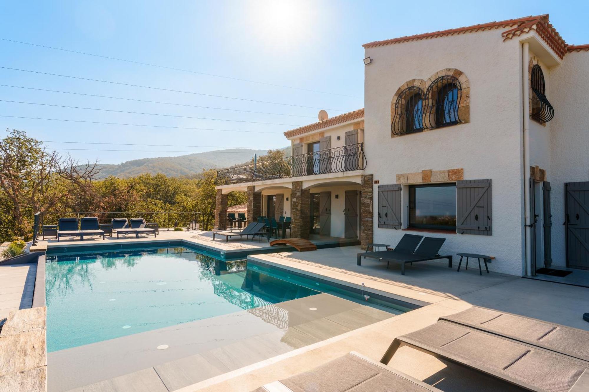 Mas Sureda - Evasion Luxueuse Avec Vue Panoramique Villa Argeles-sur-Mer Exterior photo